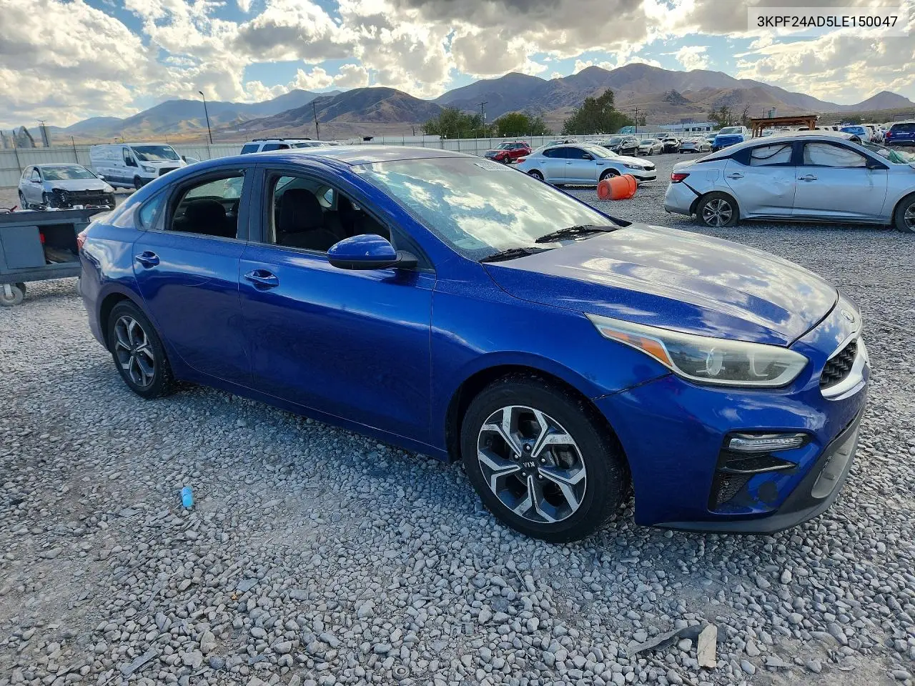 KIA FORTE 2020, VIN 3KPF24AD5LE150047