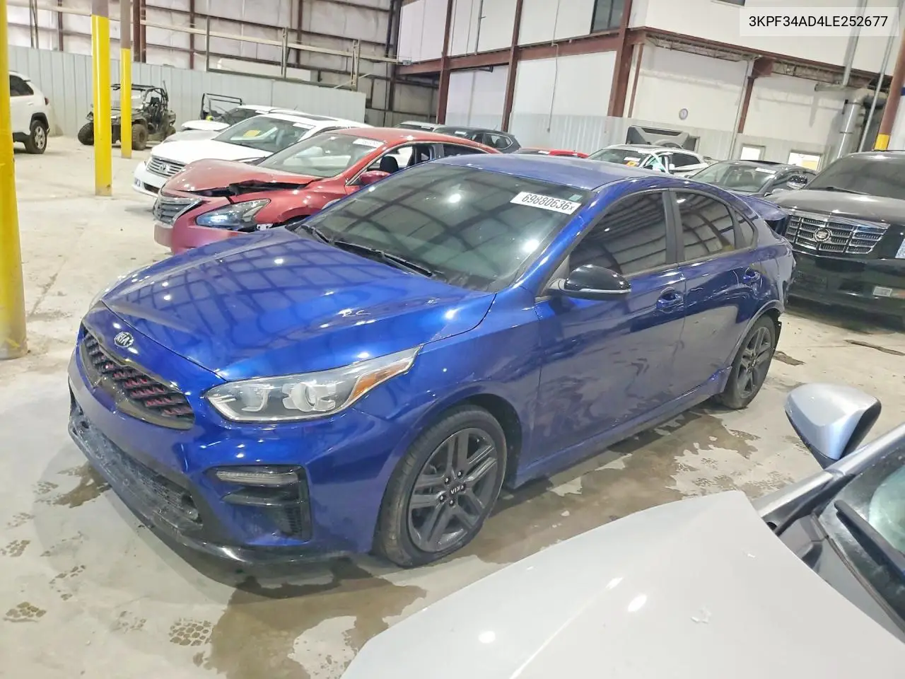 KIA FORTE 2020, VIN 3KPF34AD4LE252677