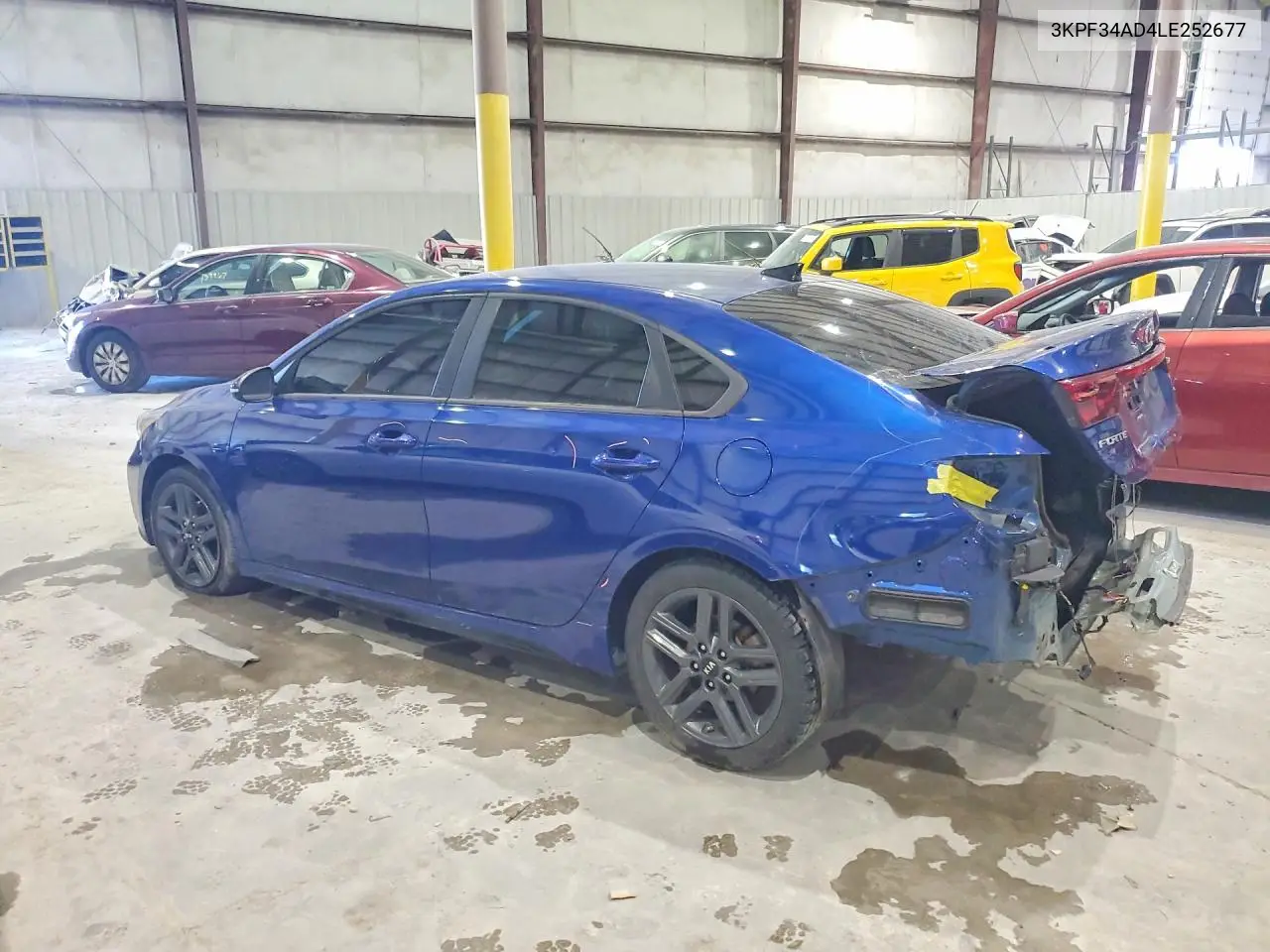 2020 KIA FORTE VIN 3KPF34AD4LE252677 — фото 2