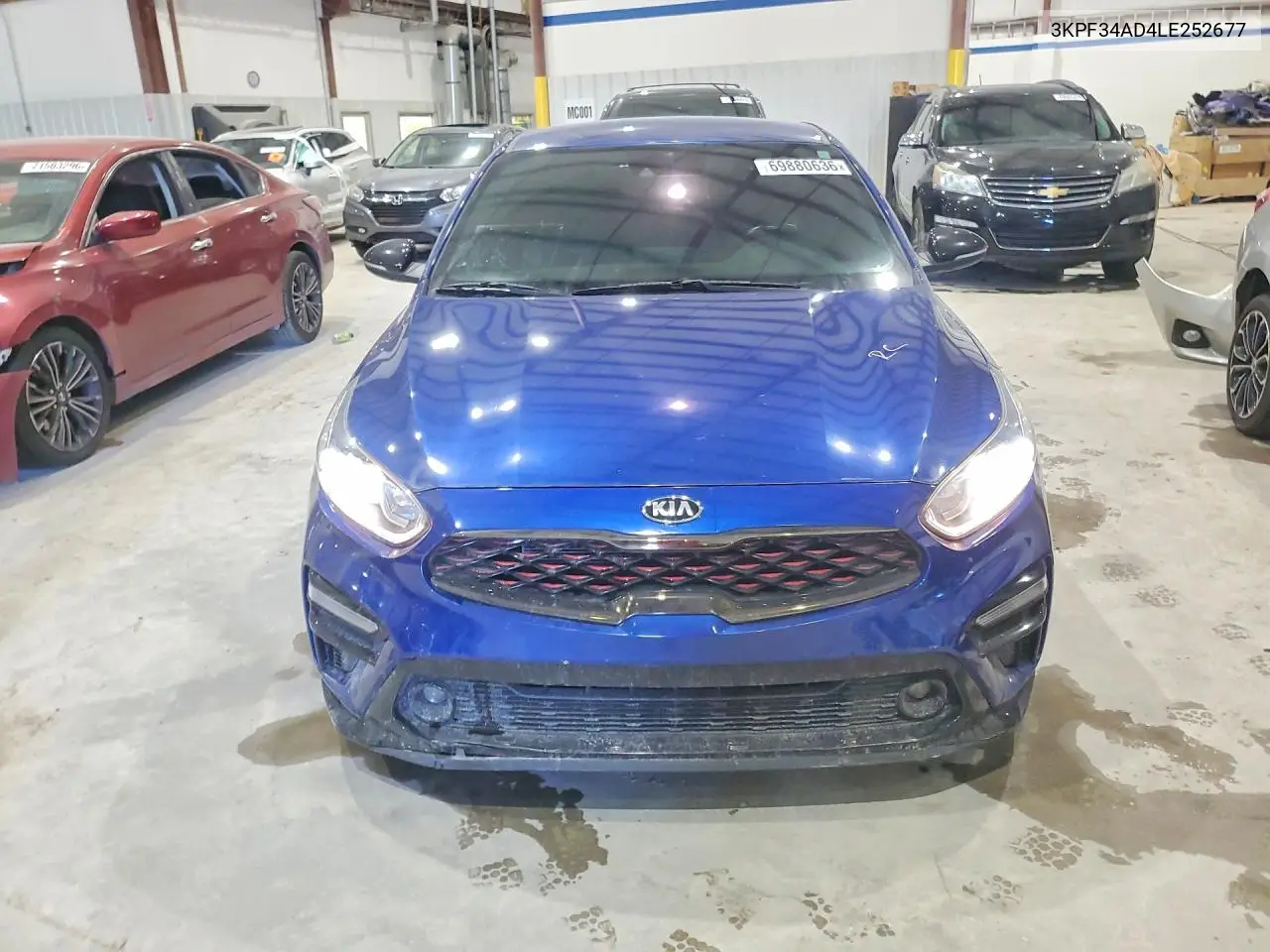 2020 KIA FORTE VIN 3KPF34AD4LE252677 — фото 5
