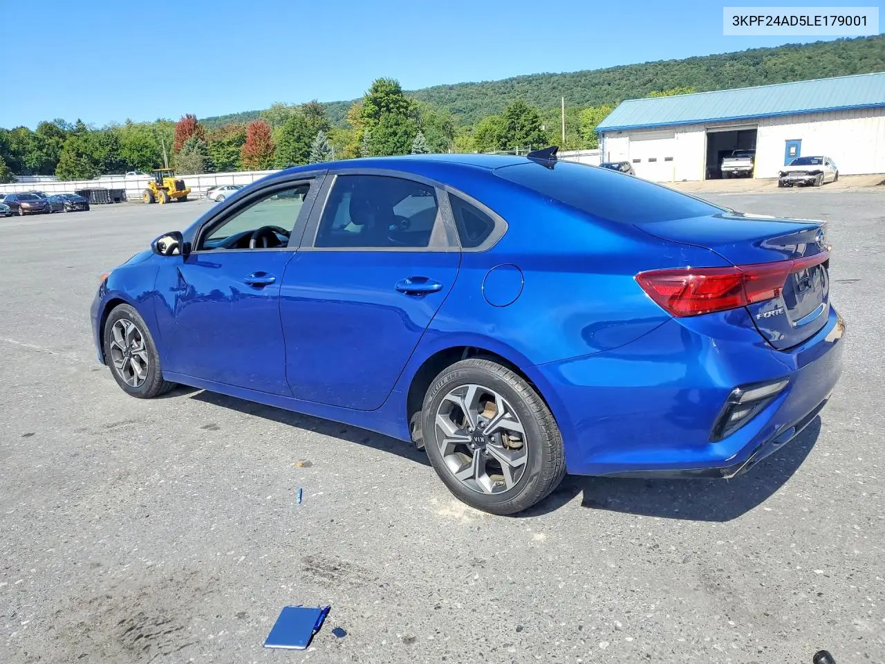 2020 KIA FORTE VIN 3KPF24AD5LE179001 — фото 2