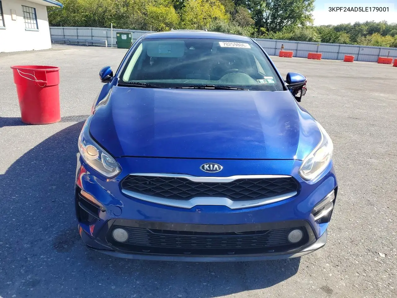 2020 KIA FORTE VIN 3KPF24AD5LE179001 — фото 5