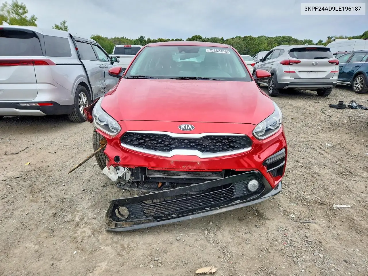 2020 KIA FORTE VIN 3KPF24AD9LE196187 — фото 5