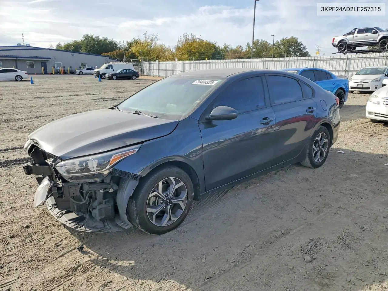 KIA FORTE 2020, VIN 3KPF24AD2LE257315