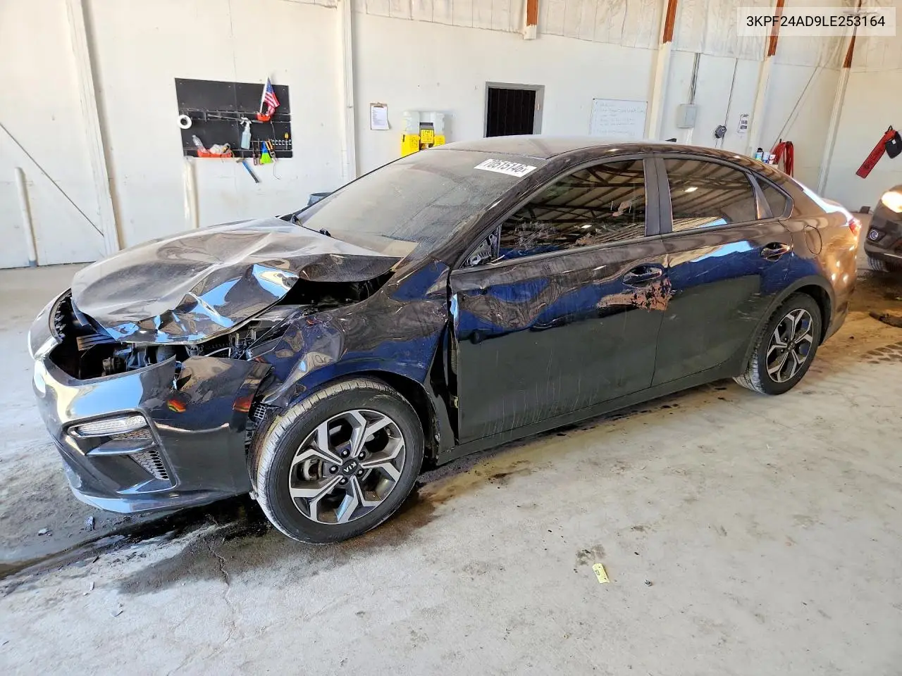 KIA FORTE 2020, VIN 3KPF24AD9LE253164