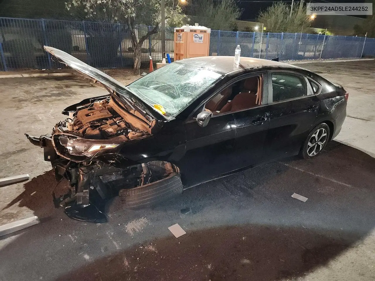 KIA FORTE 2020, VIN 3KPF24AD5LE244252