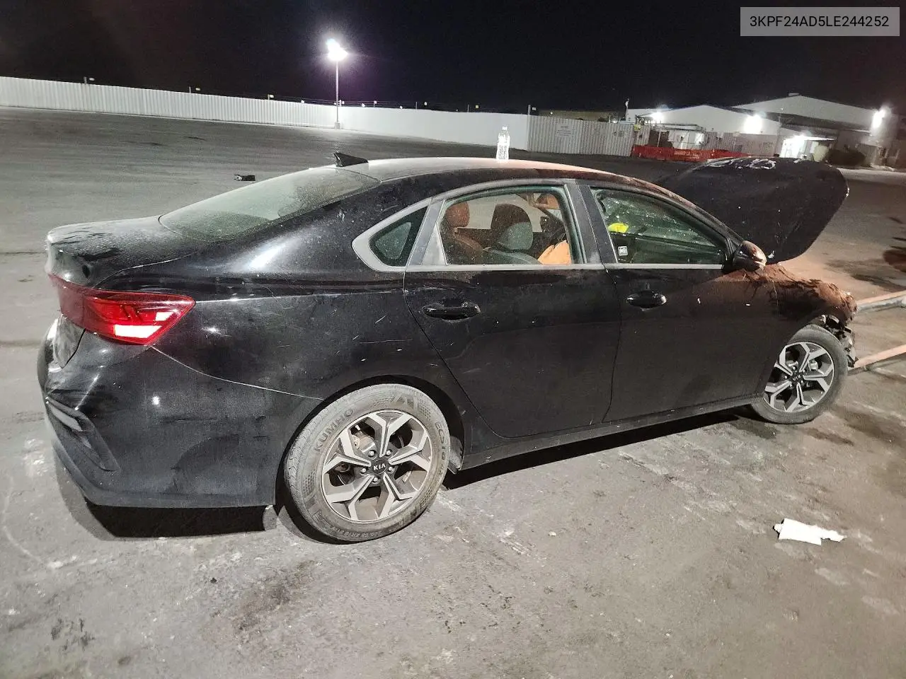 2020 KIA FORTE VIN 3KPF24AD5LE244252 — фото 3