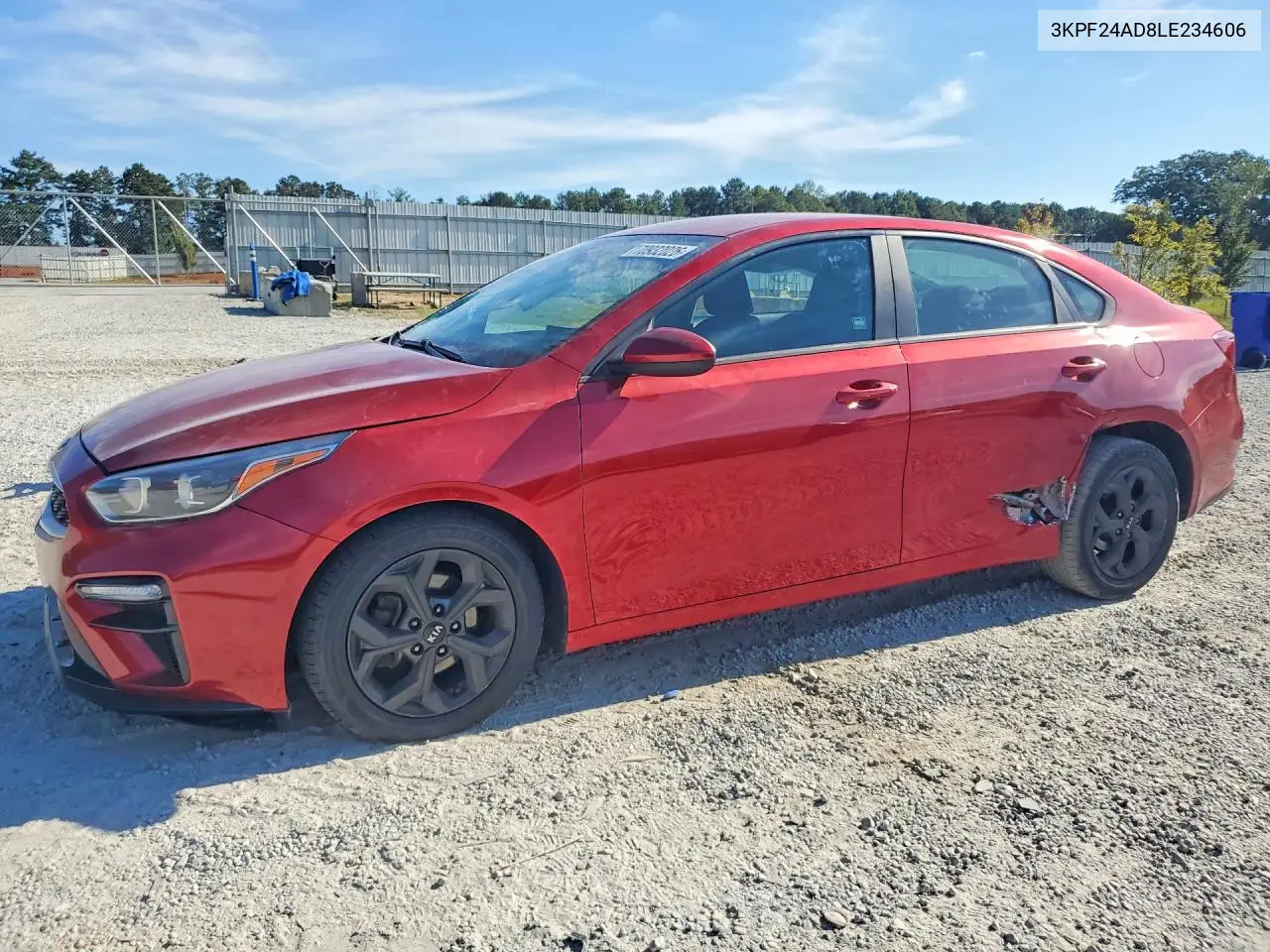 KIA FORTE 2020, VIN 3KPF24AD8LE234606