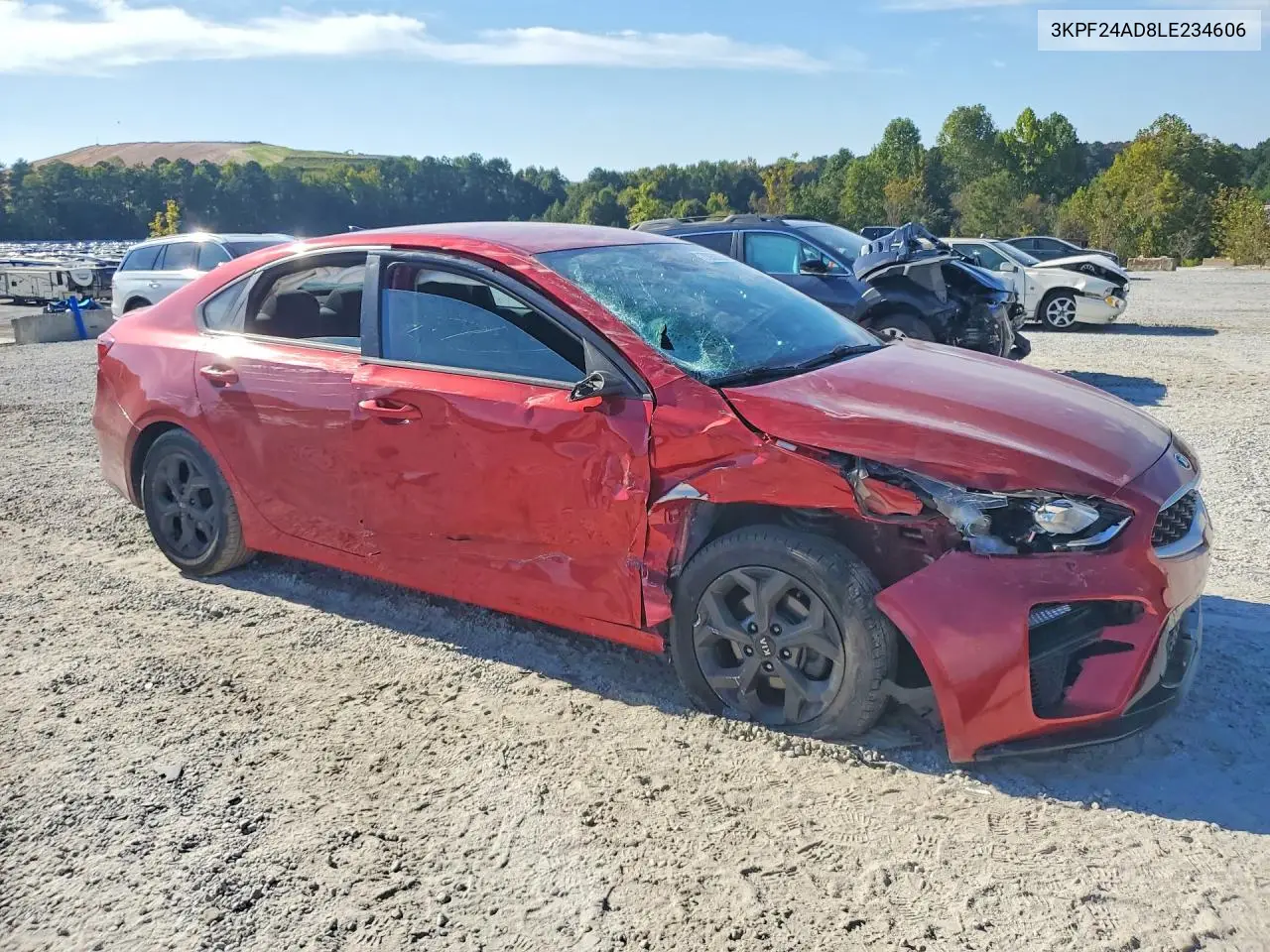 2020 KIA FORTE VIN 3KPF24AD8LE234606 — фото 4