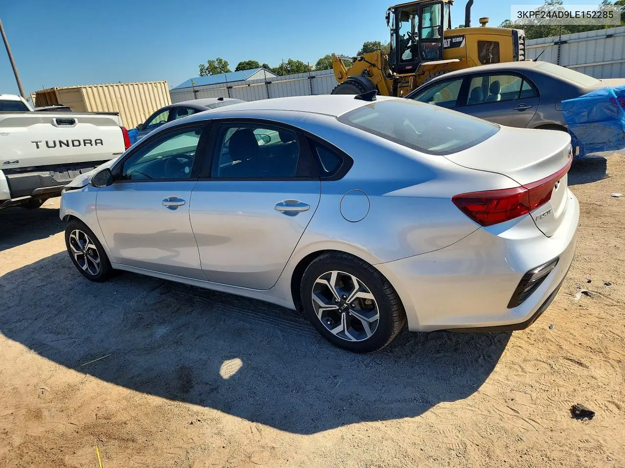 KIA FORTE 2020, VIN 3KPF24AD9LE152285