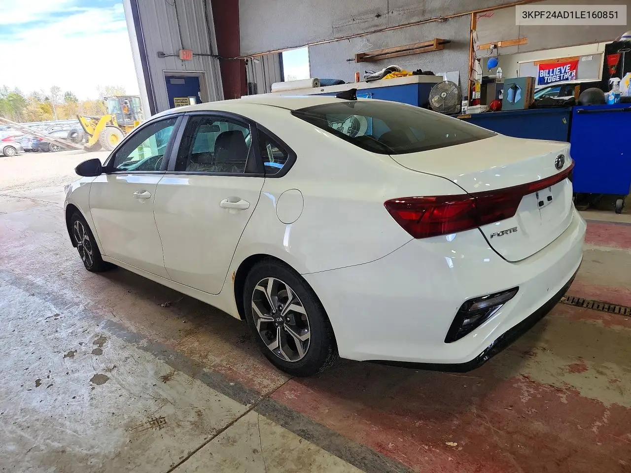 2020 KIA FORTE VIN 3KPF24AD1LE160851 — фото 2
