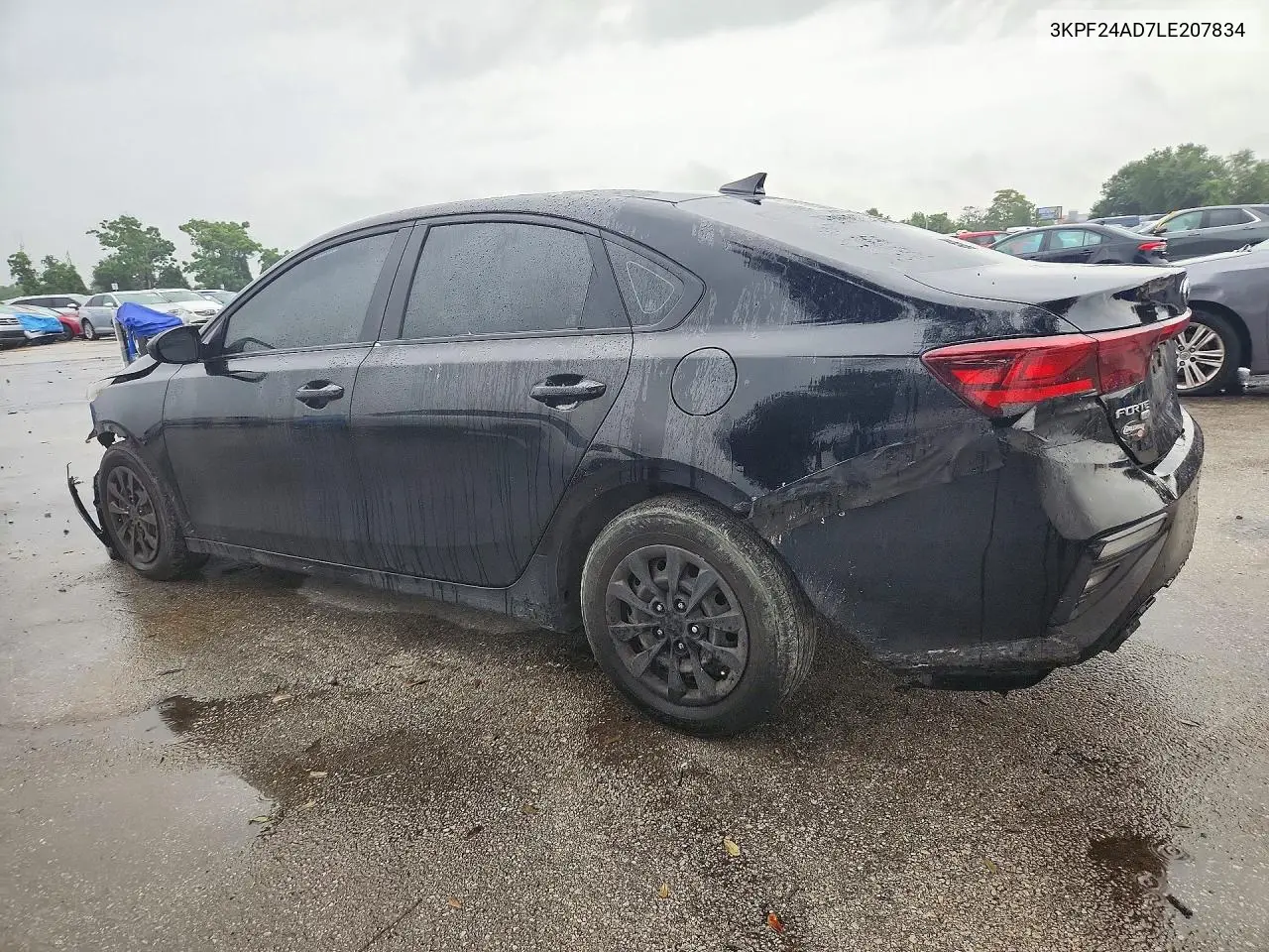 2020 KIA FORTE VIN 3KPF24AD7LE207834 — фото 4