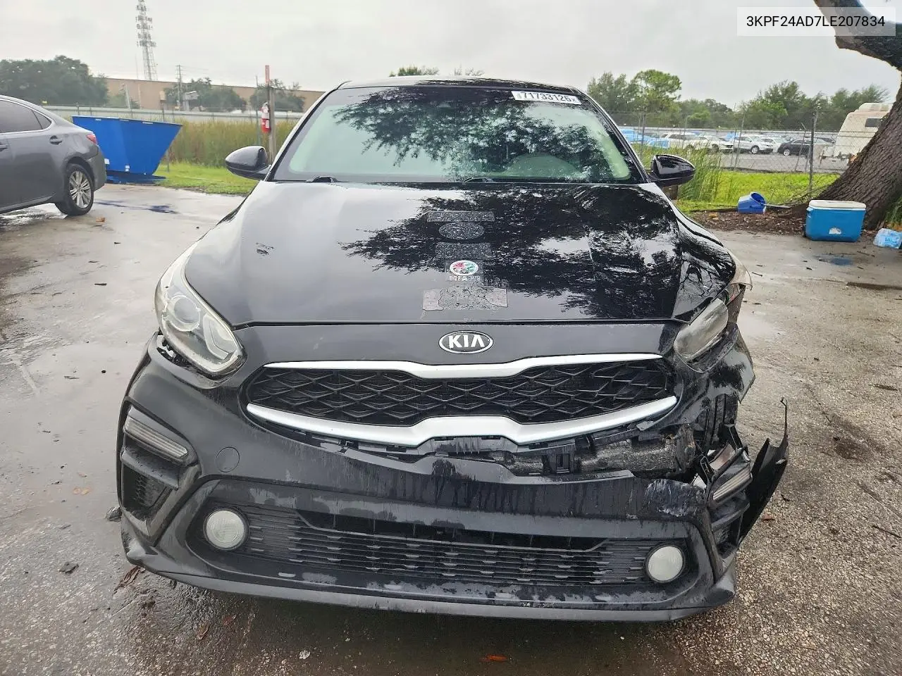 2020 KIA FORTE VIN 3KPF24AD7LE207834 — фото 2