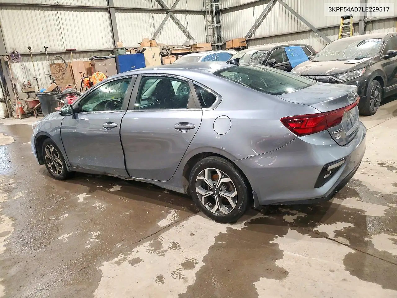 2020 KIA FORTE VIN 3KPF54AD7LE229517 — фото 2