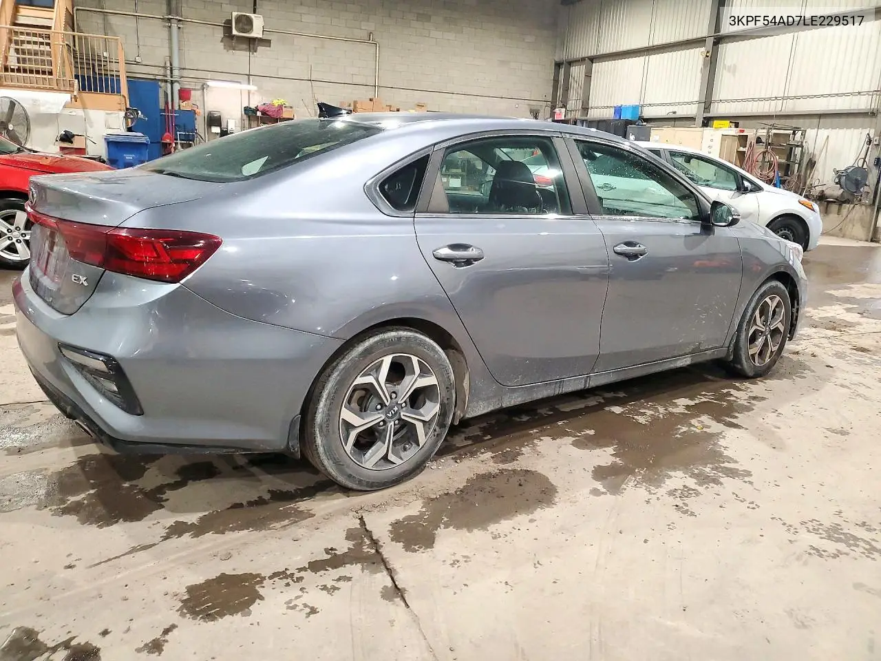 2020 KIA FORTE VIN 3KPF54AD7LE229517 — фото 3