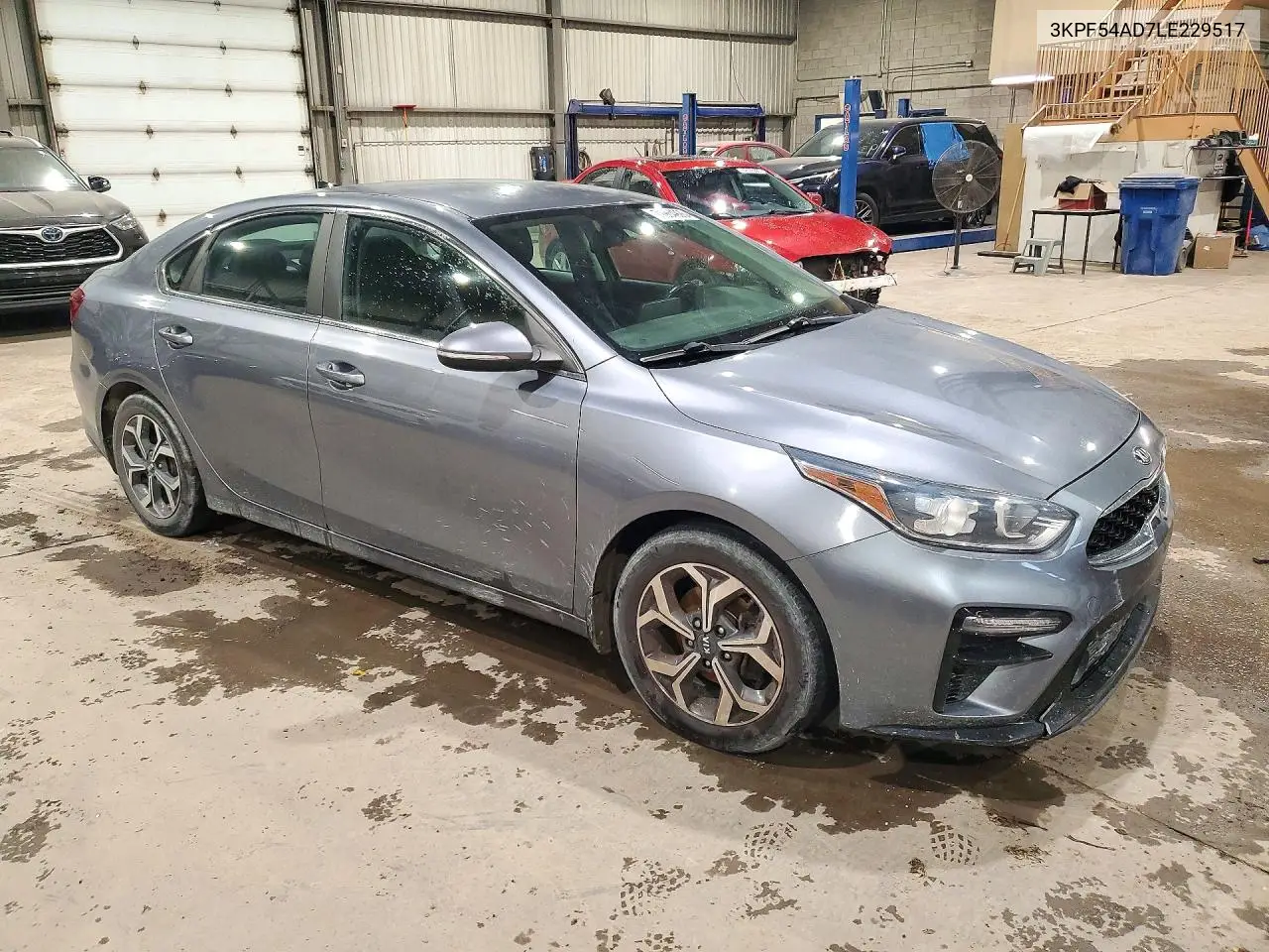 2020 KIA FORTE VIN 3KPF54AD7LE229517 — фото 4