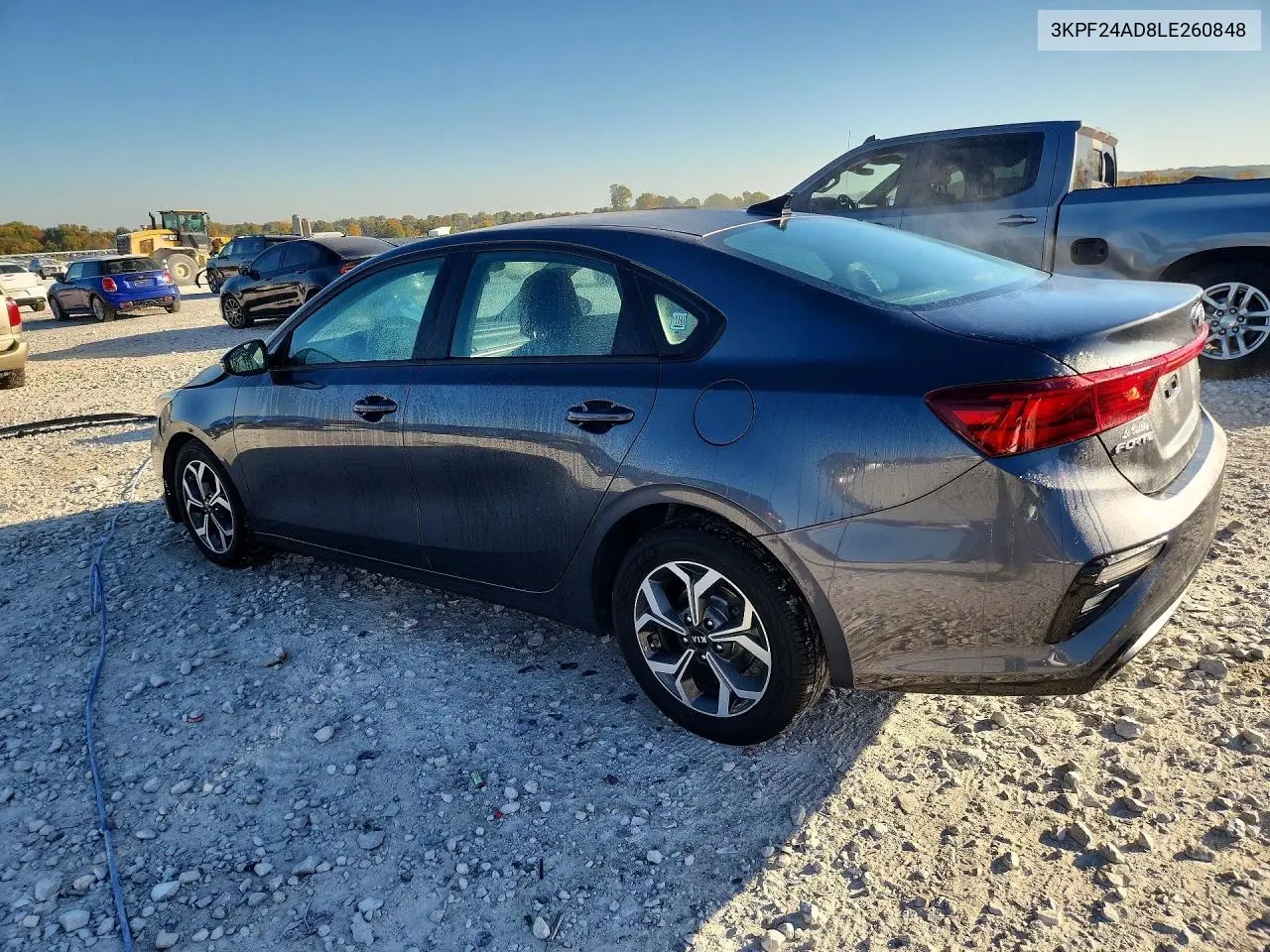 2020 KIA FORTE VIN 3KPF24AD8LE260848 — фото 2