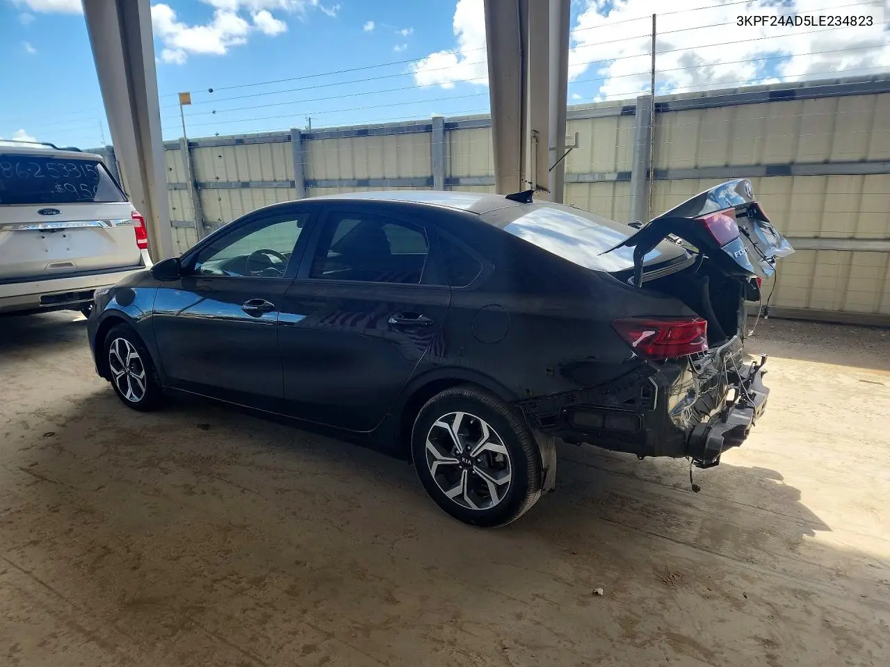 2020 KIA FORTE VIN 3KPF24AD5LE234823 — фото 2