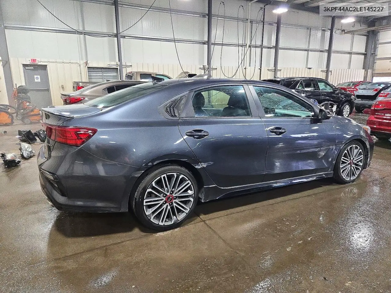 2020 KIA FORTE VIN 3KPF44AC2LE145227 — фото 3