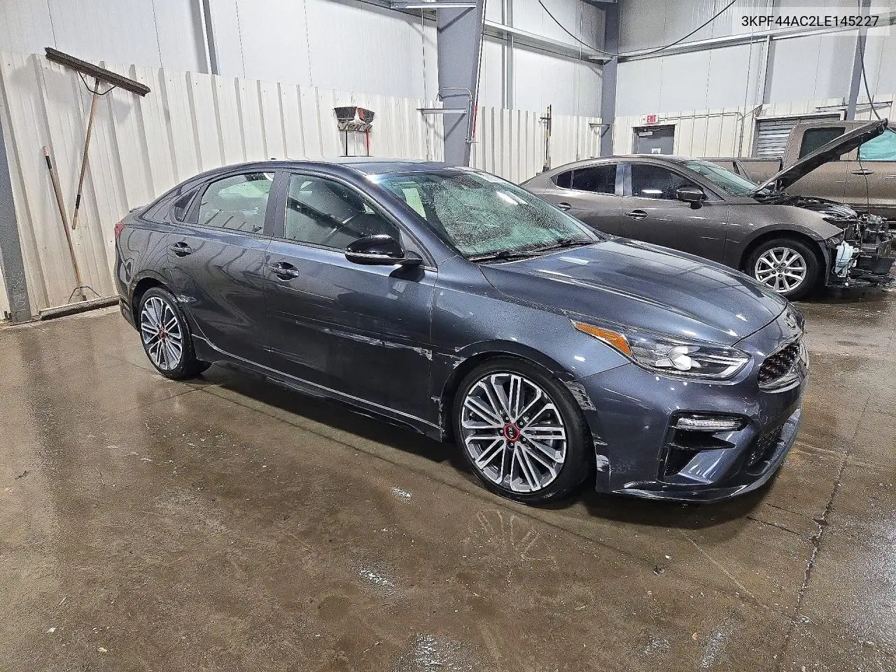2020 KIA FORTE VIN 3KPF44AC2LE145227 — фото 4