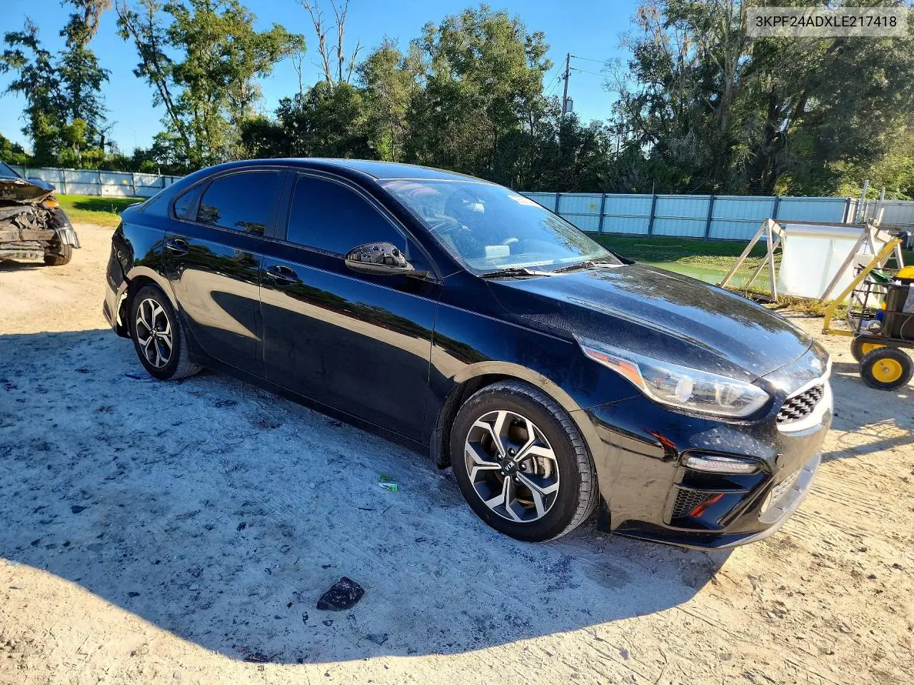 2020 KIA FORTE VIN 3KPF24ADXLE217418 — фото 4