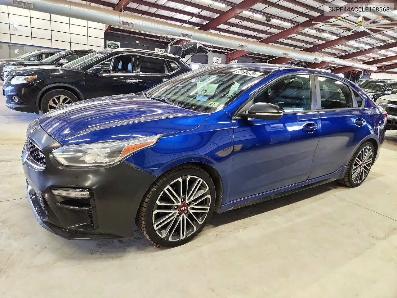 KIA FORTE 2020, VIN 3KPF44AC0LE168568