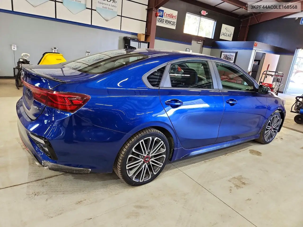 2020 KIA FORTE VIN 3KPF44AC0LE168568 — фото 3