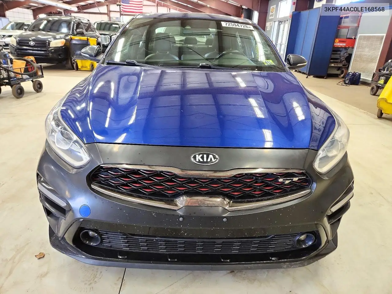 2020 KIA FORTE VIN 3KPF44AC0LE168568 — фото 5