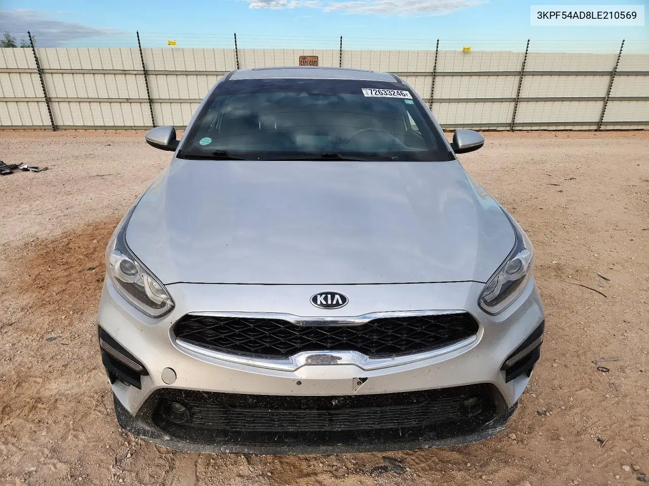 2020 KIA FORTE VIN 3KPF54AD8LE210569 — фото 5
