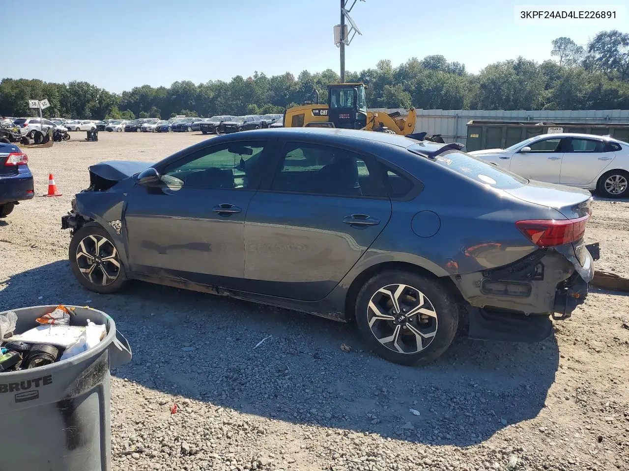2020 KIA FORTE VIN 3KPF24AD4LE226891 — фото 2