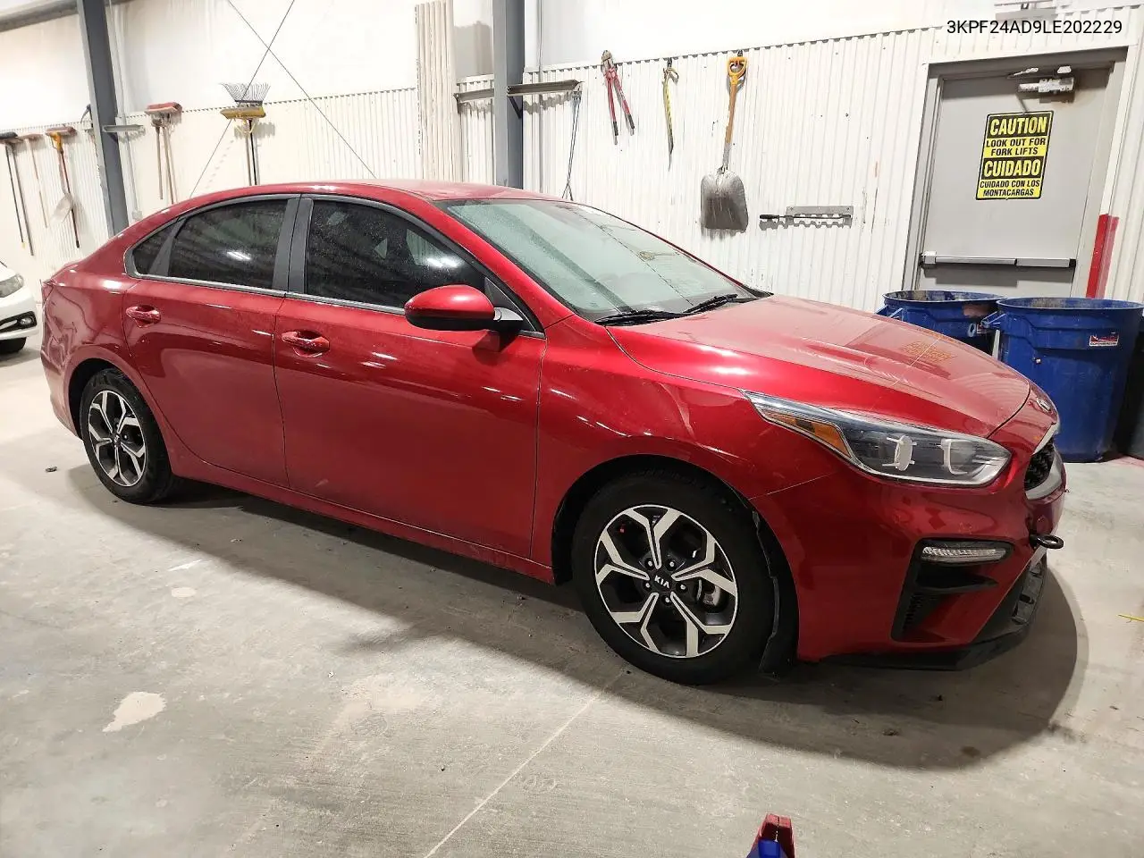 2020 KIA FORTE VIN 3KPF24AD9LE202229 — фото 4