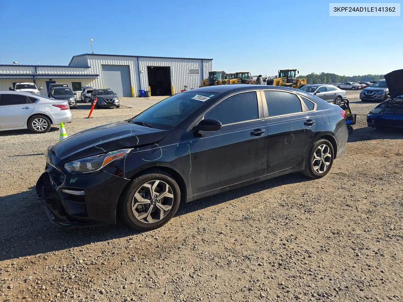 KIA FORTE 2020, VIN 3KPF24AD1LE141362