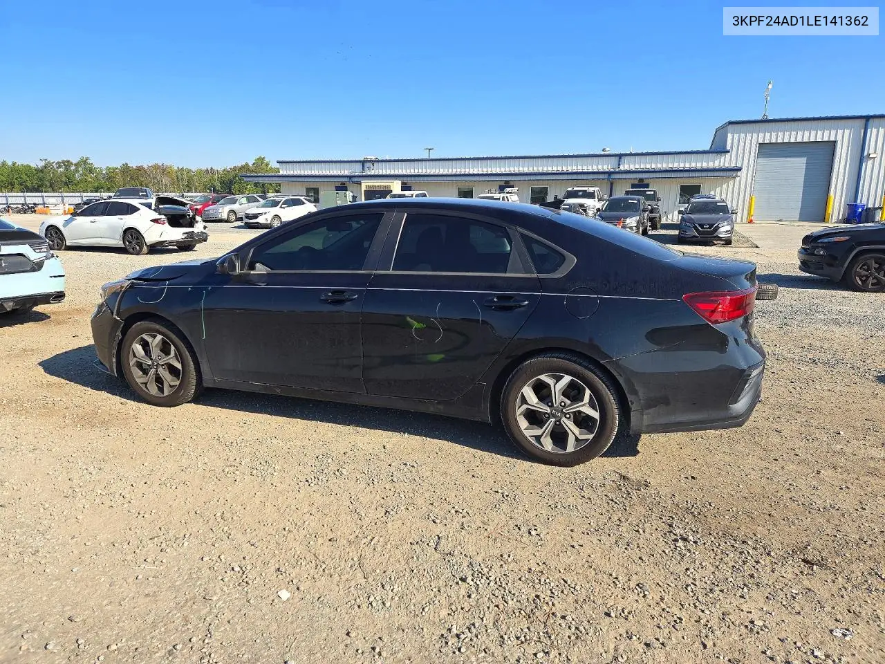 2020 KIA FORTE VIN 3KPF24AD1LE141362 — фото 2