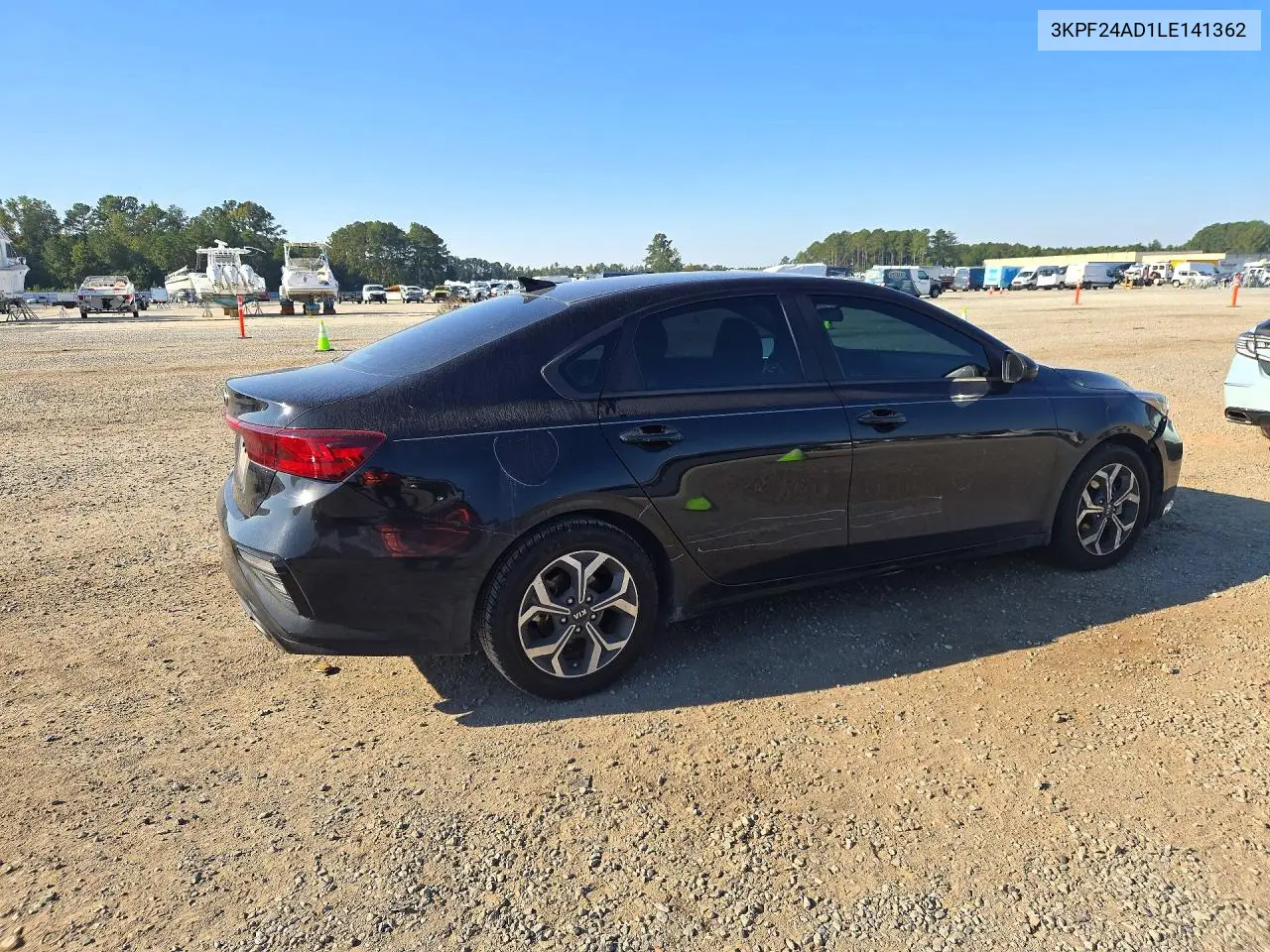 2020 KIA FORTE VIN 3KPF24AD1LE141362 — фото 3