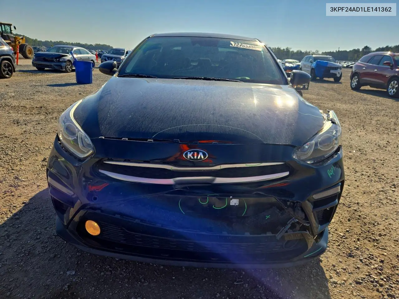 2020 KIA FORTE VIN 3KPF24AD1LE141362 — фото 5