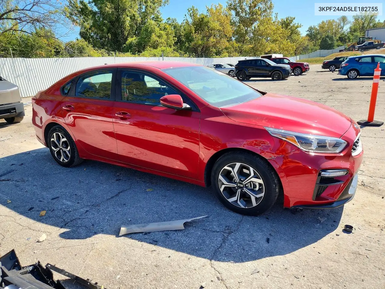 2020 KIA FORTE VIN 3KPF24AD5LE182755 — фото 4