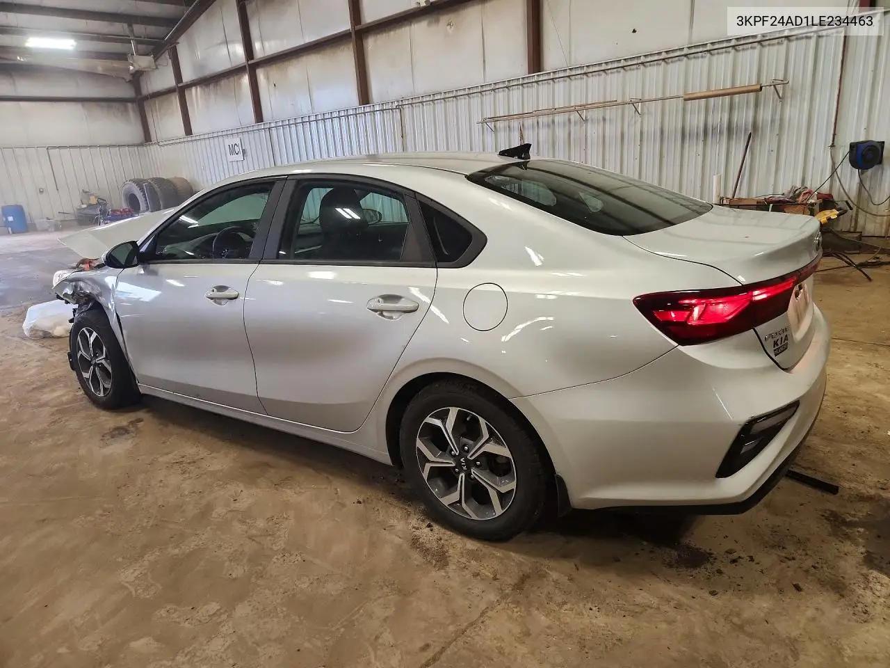 2020 KIA FORTE VIN 3KPF24AD1LE234463 — фото 2