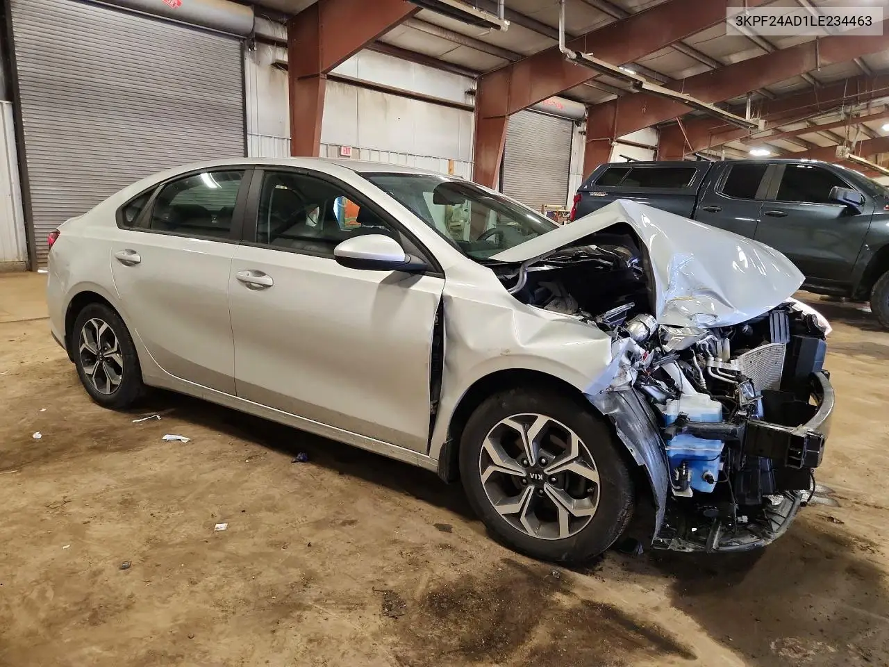 2020 KIA FORTE VIN 3KPF24AD1LE234463 — фото 4