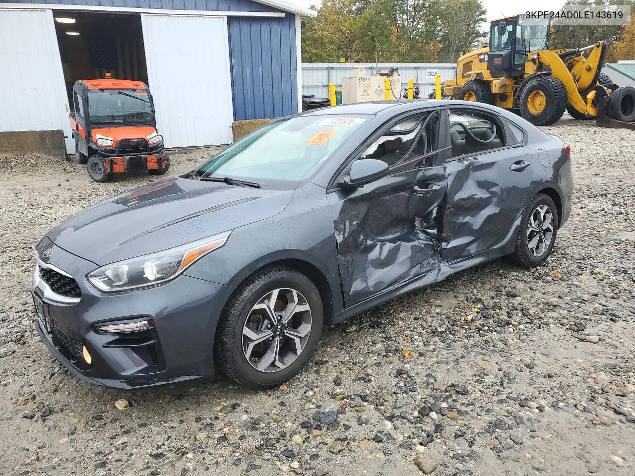 KIA FORTE 2020, VIN 3KPF24AD0LE143619