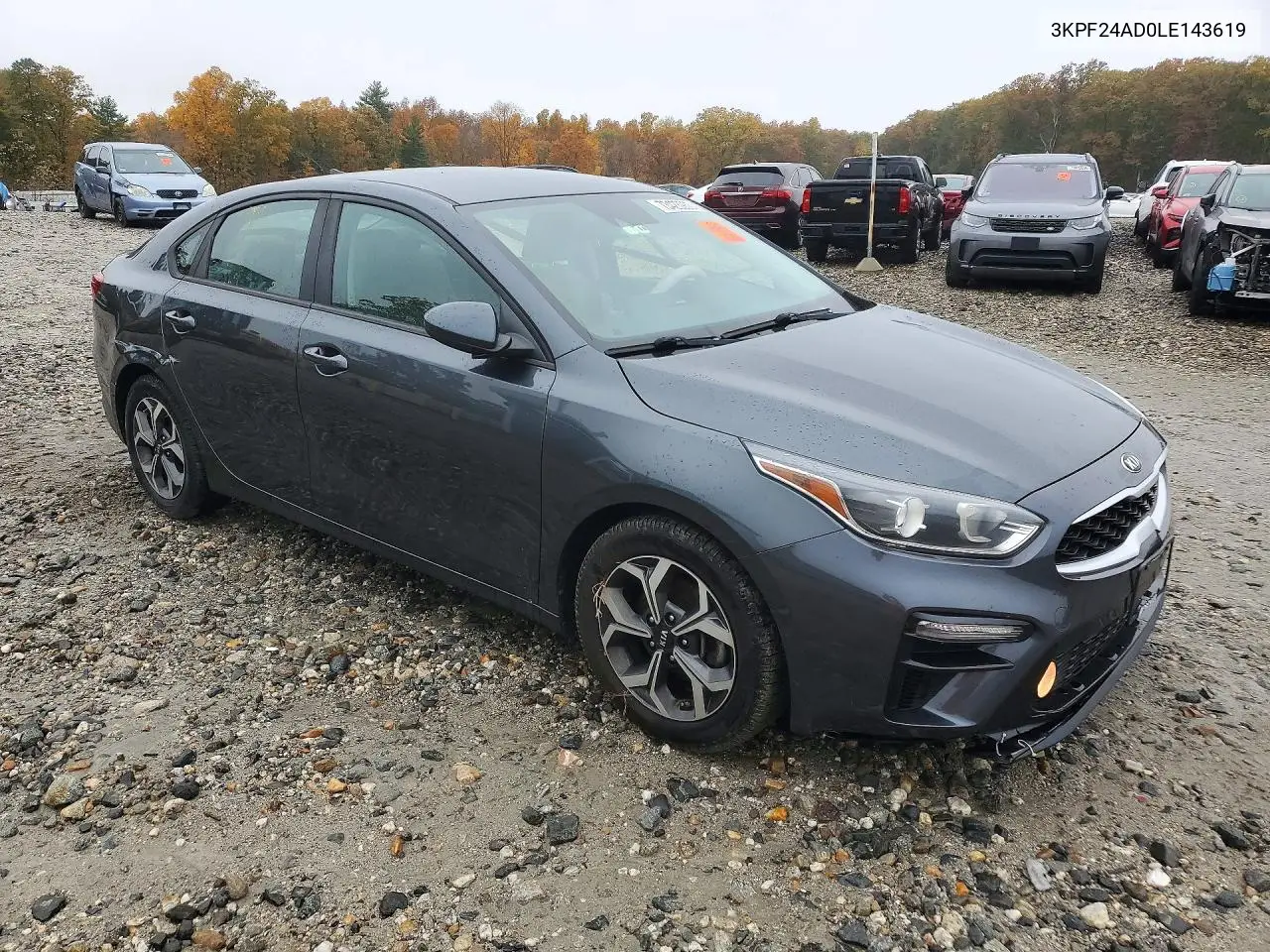 2020 KIA FORTE VIN 3KPF24AD0LE143619 — фото 4