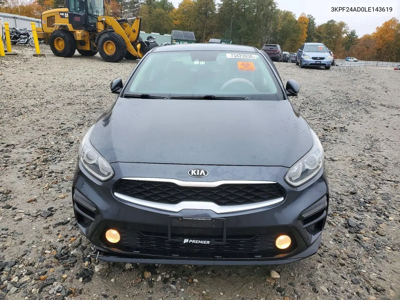 2020 KIA FORTE VIN 3KPF24AD0LE143619 — фото 5