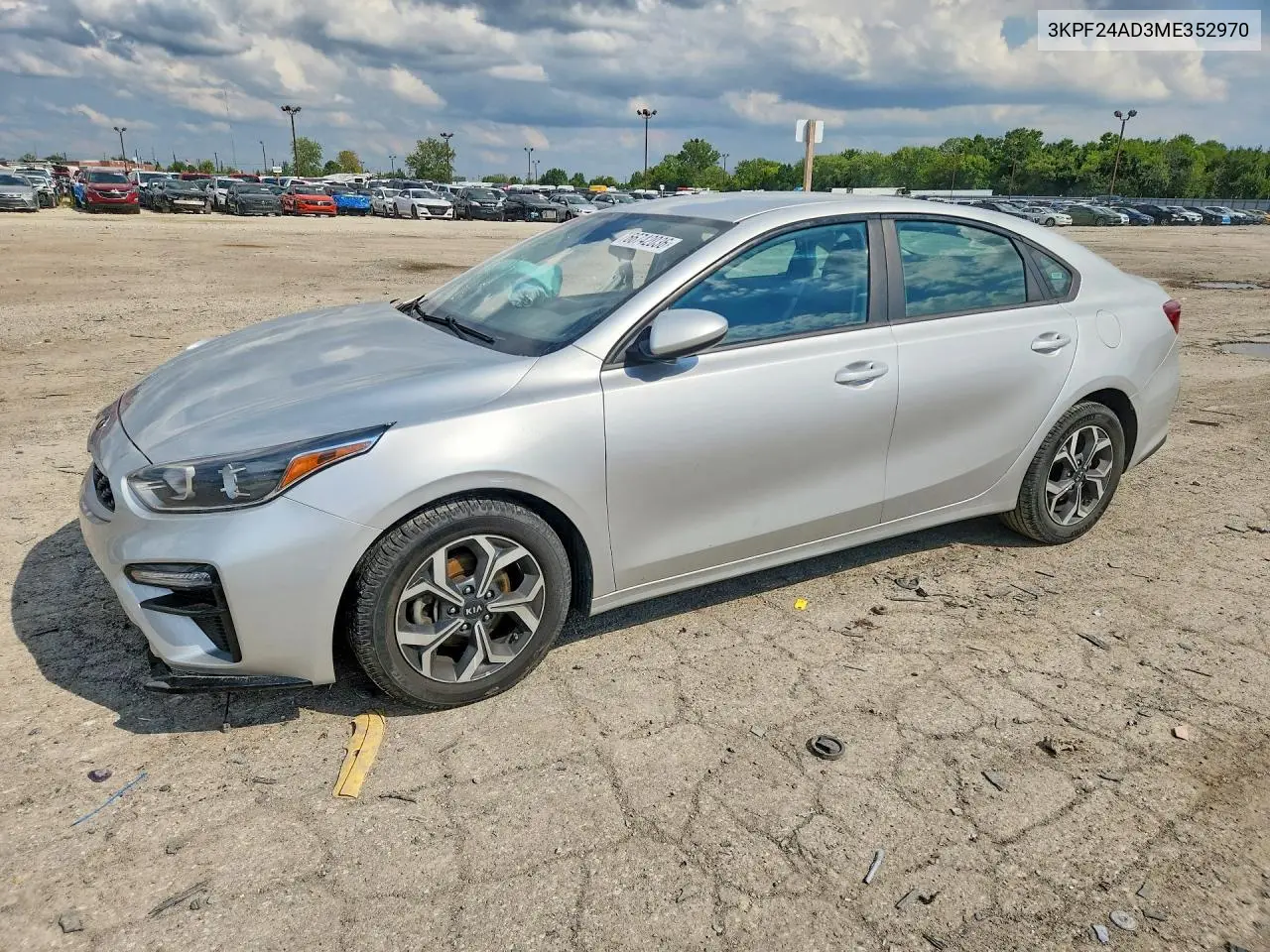 KIA FORTE 2021, VIN 3KPF24AD3ME352970