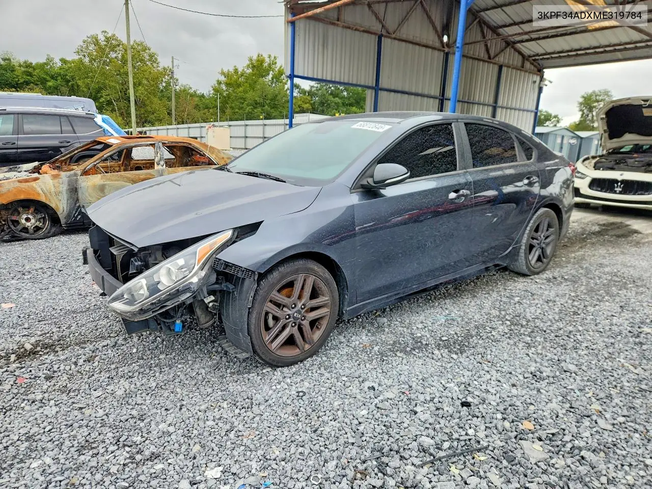 KIA FORTE 2021, VIN 3KPF34ADXME319784