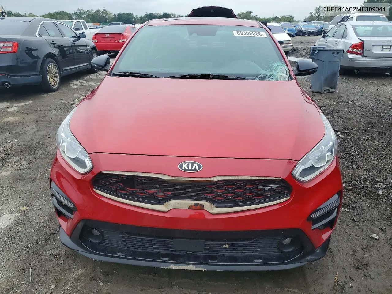 2021 KIA FORTE VIN 3KPF44AC2ME309044 — фото 5
