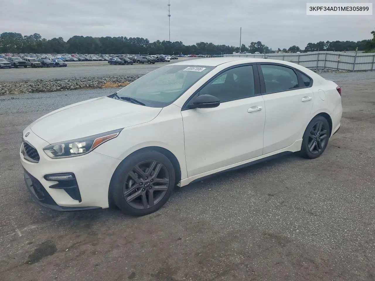 KIA FORTE 2021, VIN 3KPF34AD1ME305899