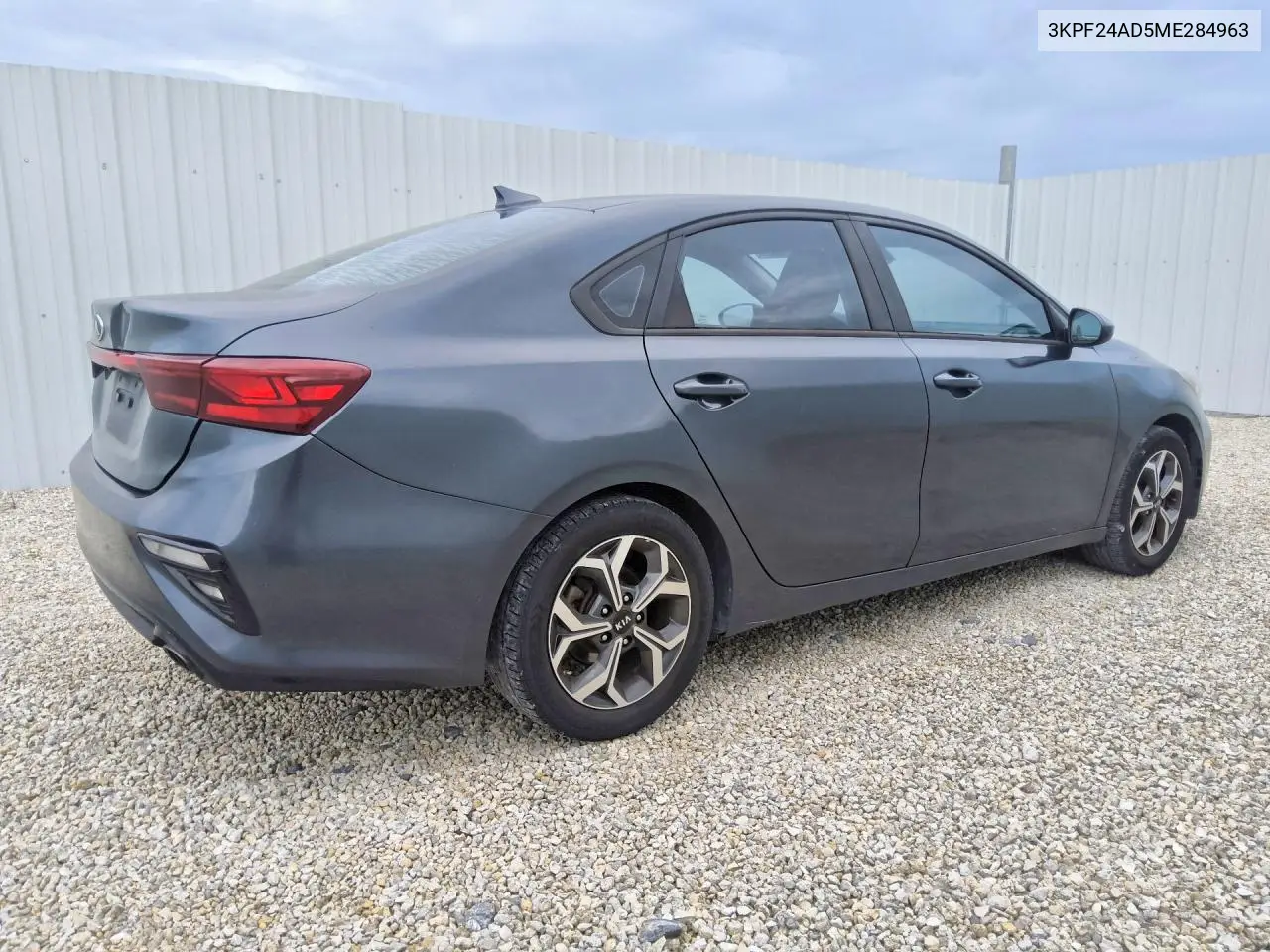 2021 KIA FORTE VIN 3KPF24AD5ME284963 — фото 3