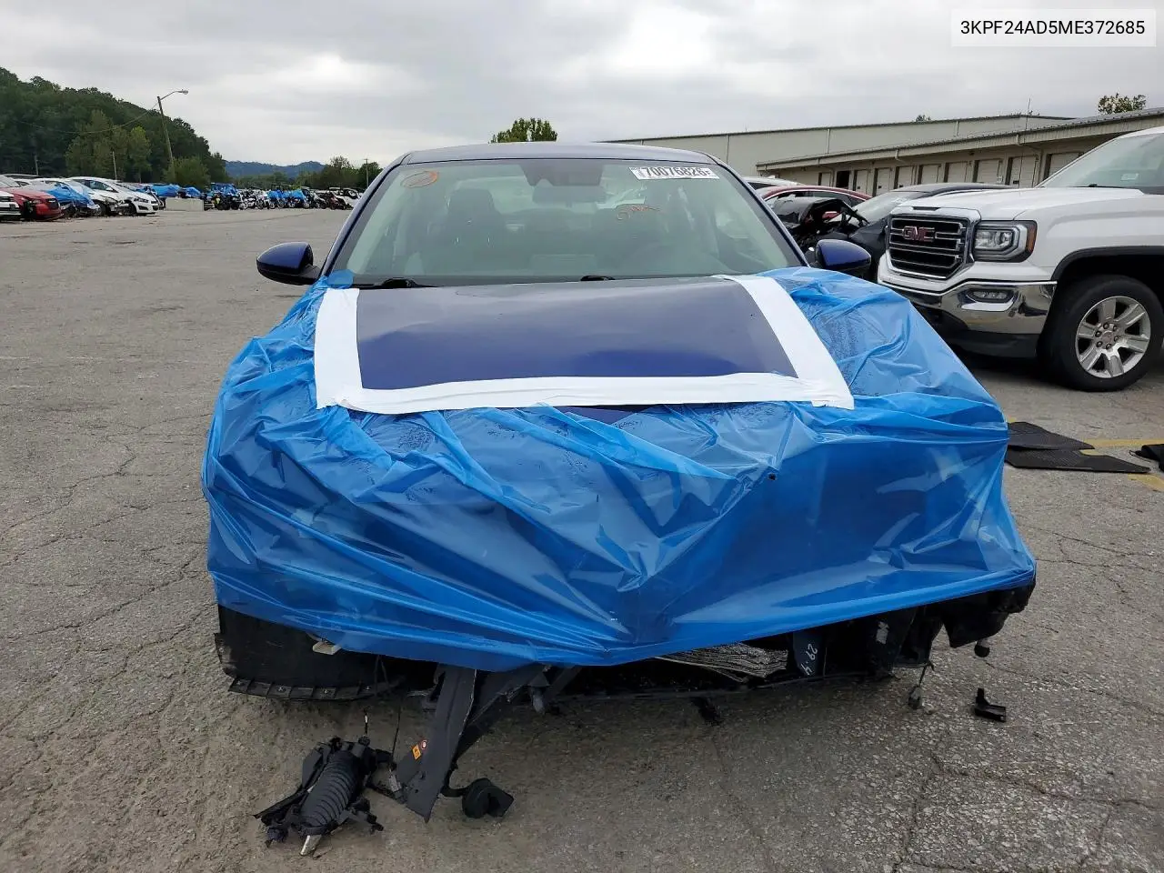 2021 KIA FORTE VIN 3KPF24AD5ME372685 — фото 5