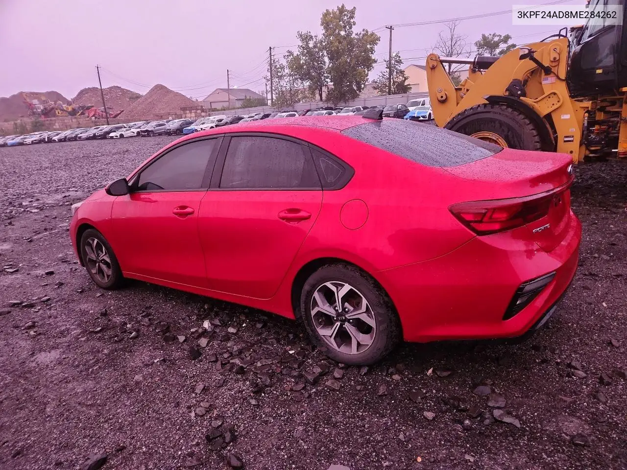 2021 KIA FORTE VIN 3KPF24AD8ME284262 — фото 2