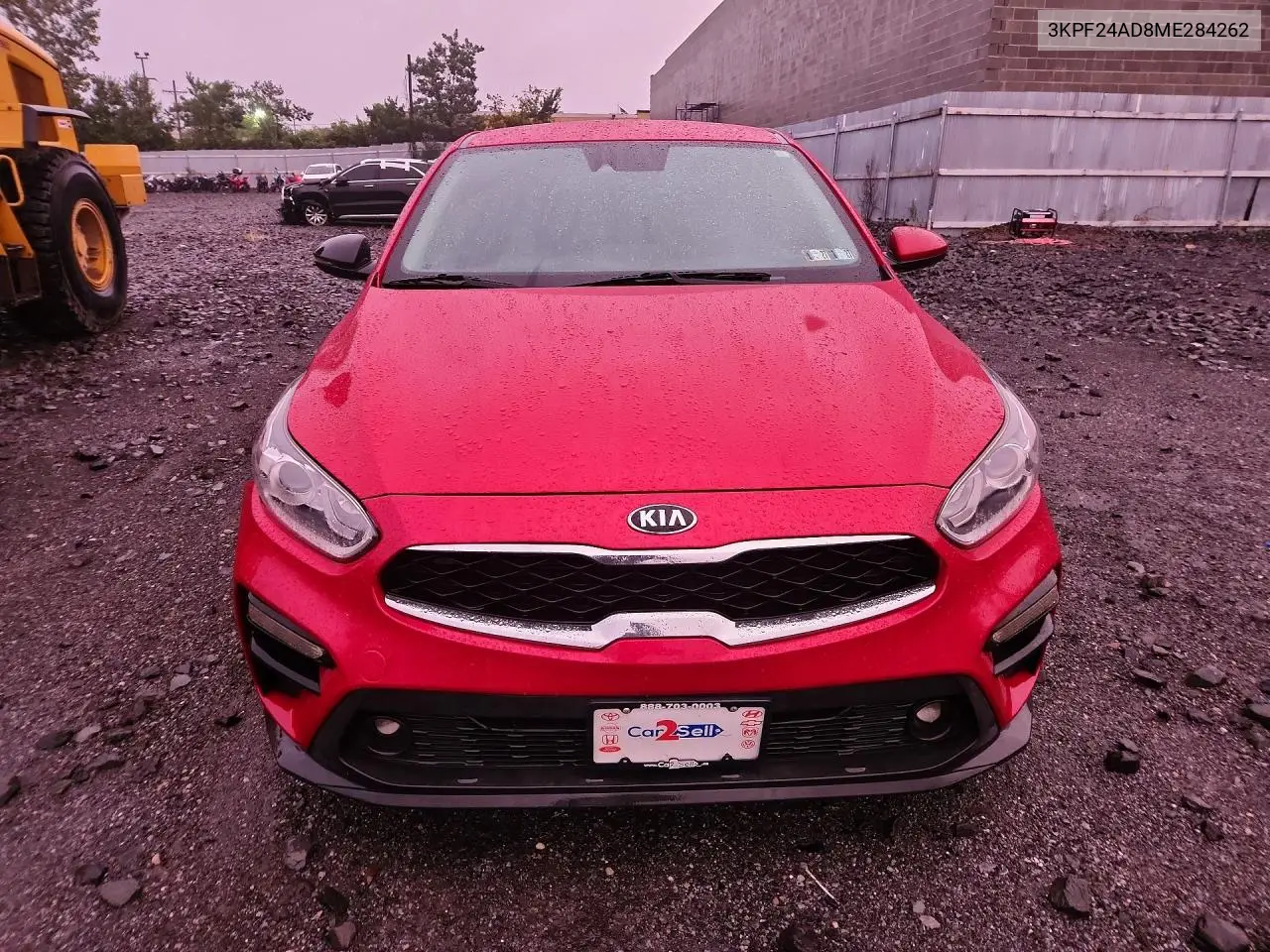2021 KIA FORTE VIN 3KPF24AD8ME284262 — фото 5