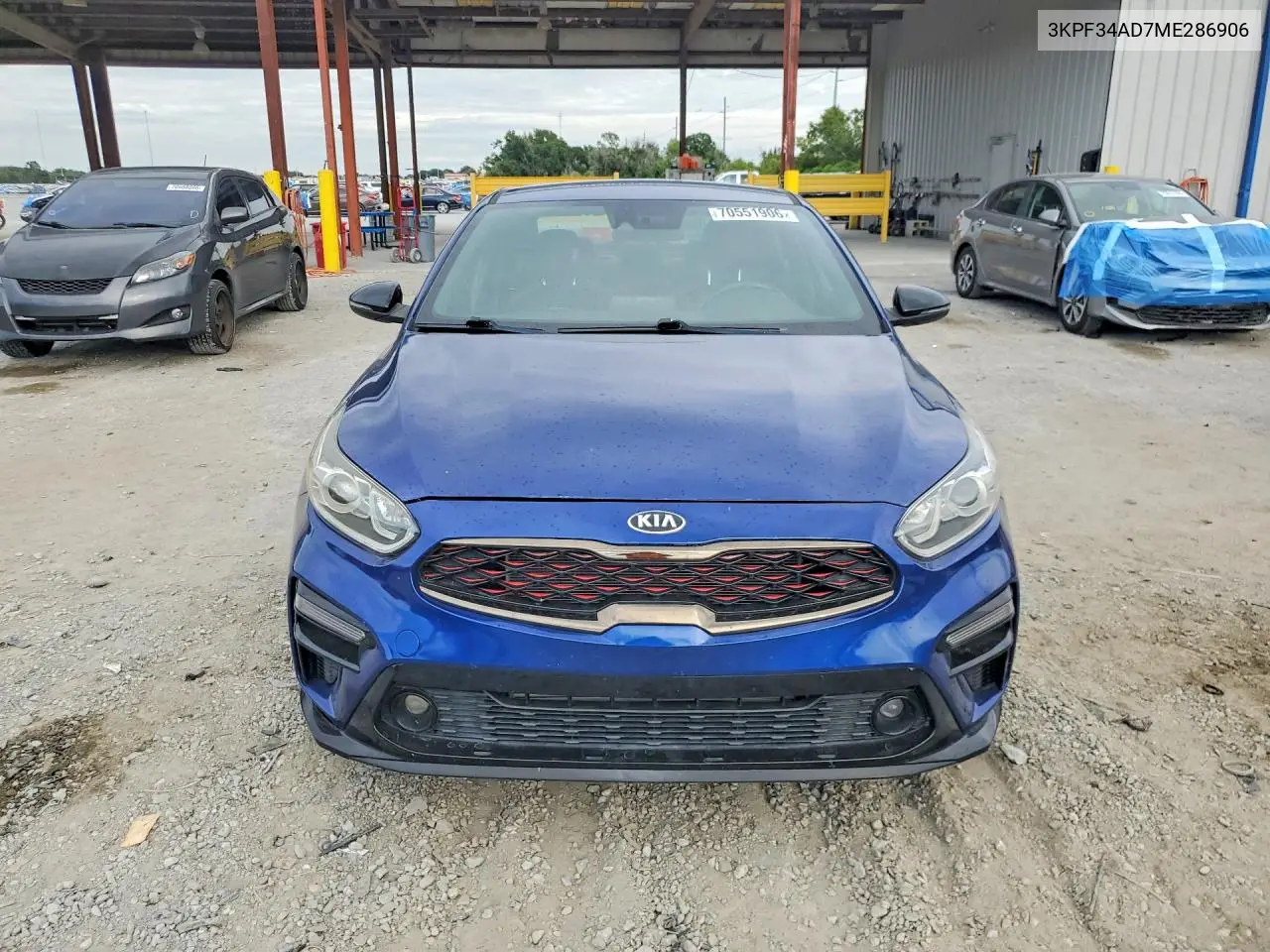 2021 KIA FORTE VIN 3KPF34AD7ME286906 — фото 5